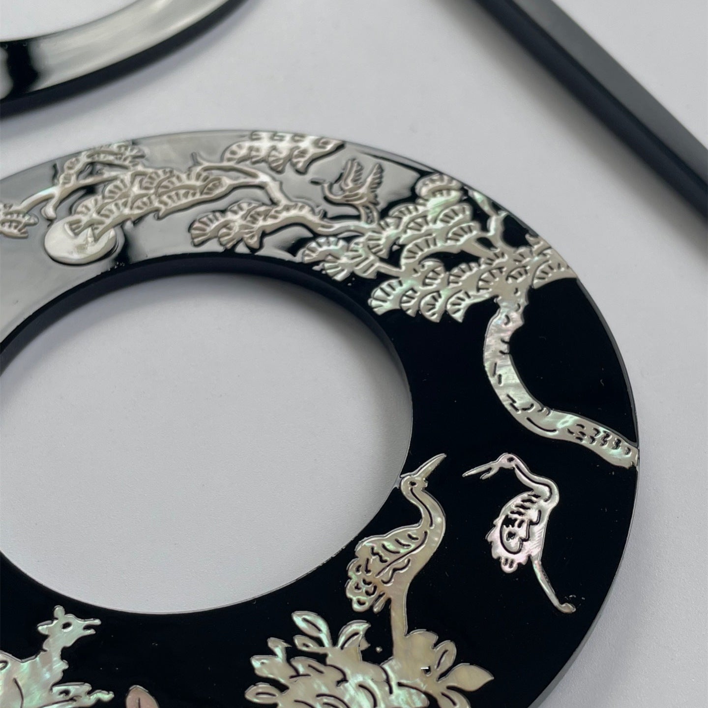 [Living Heritage] Mother-of-pearl Inlay Lacquer Hair Slide