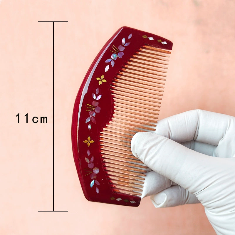 [Living Heritage] Heritage Lacquer & Shell Mahogany Comb