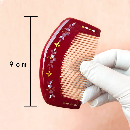 [Living Heritage] Heritage Lacquer & Shell Mahogany Comb