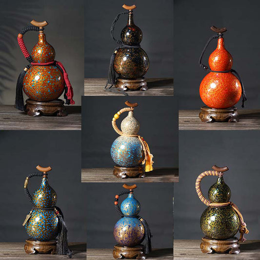 [Living Heritage] Auspicious Stardust Lacquer Gourd Ornament