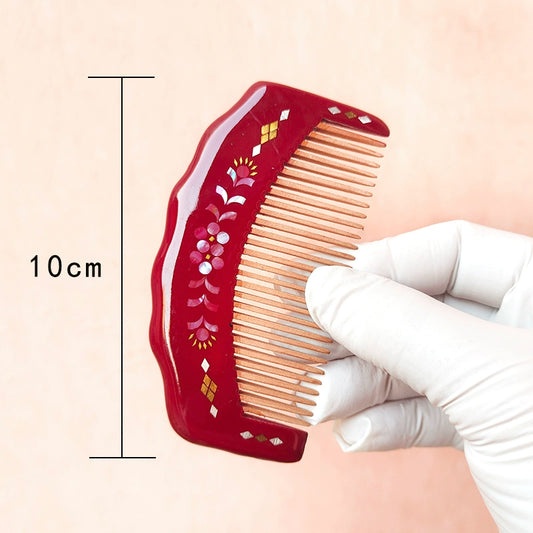 [Living Heritage] Heritage Lacquer & Shell Mahogany Comb