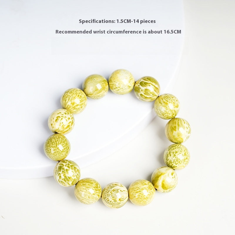 [Living Heritage] Flowing Lacquer Beaded Bracelet